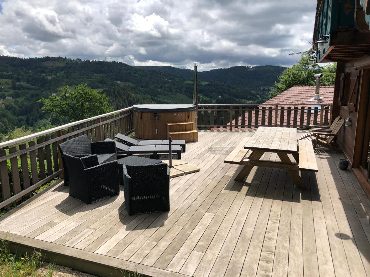 Chalet Le Grizzly Le Tholy Exterior foto